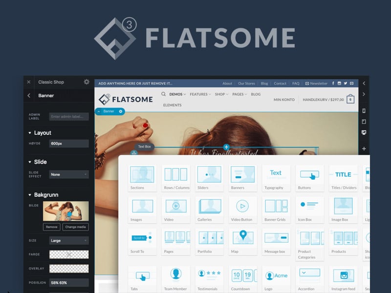 Share Theme Flatsome bản quyền