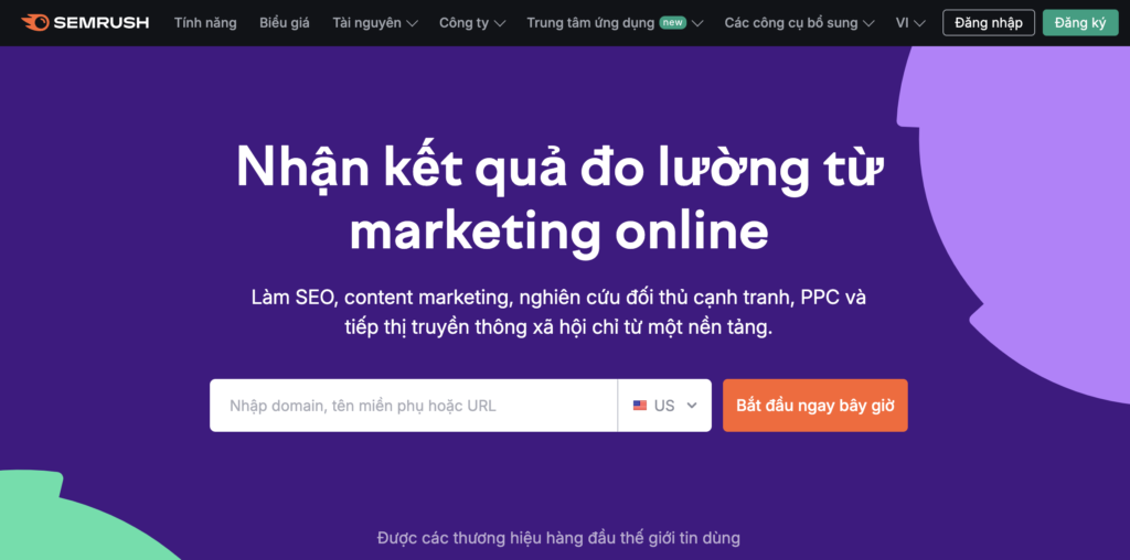 Công cụ Semrush