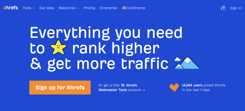 công cụ ahrefs