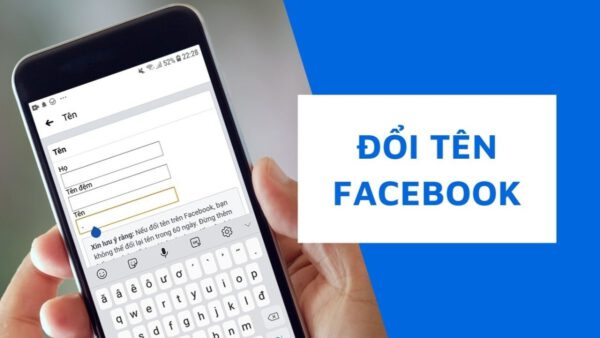 Cách đổi tên facebook